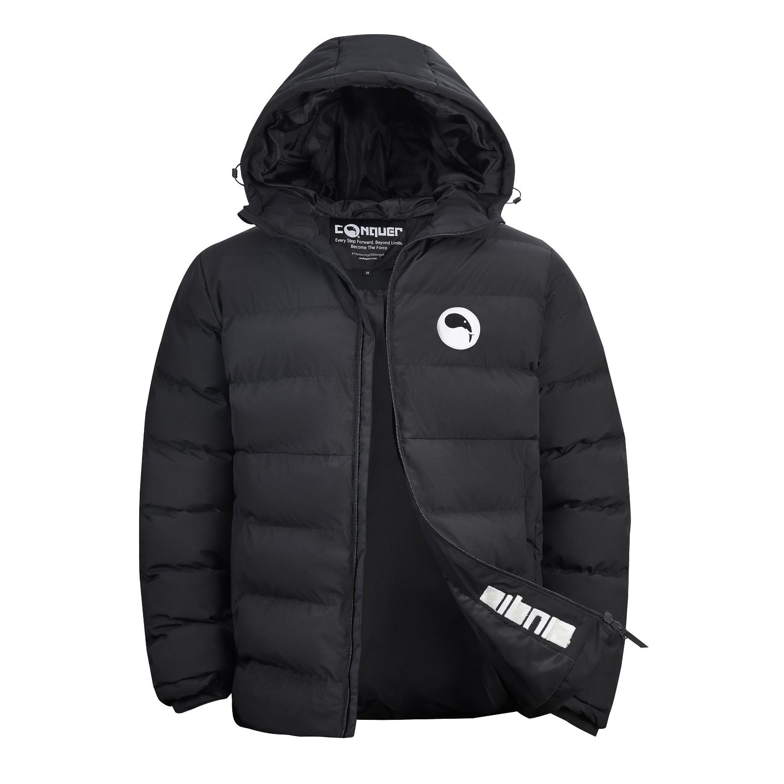 Sindio Men’s Winter Puffer Jacket – Short Outdoor Sports Coat