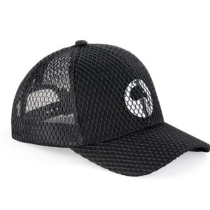 The Sindio Premium Mesh Trucker – Black/White