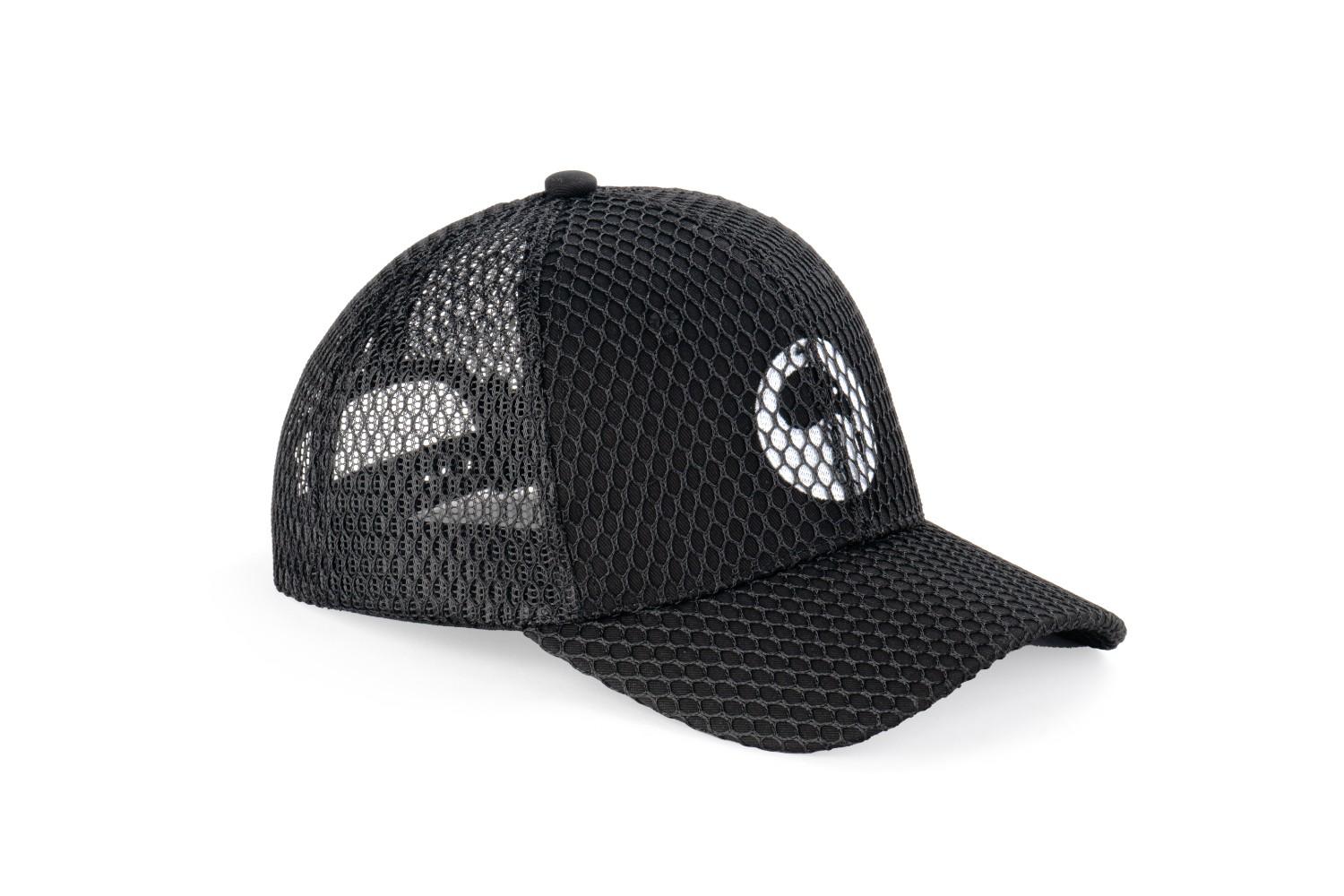 The Sindio Premium Mesh Trucker – Black/White