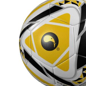 Sindio Lofa 2.0 Soccer Ball Size 5 - FIFA Quality Pro Standards - Seamless Anti-Slip Match Ball for Professional Play (YLW)