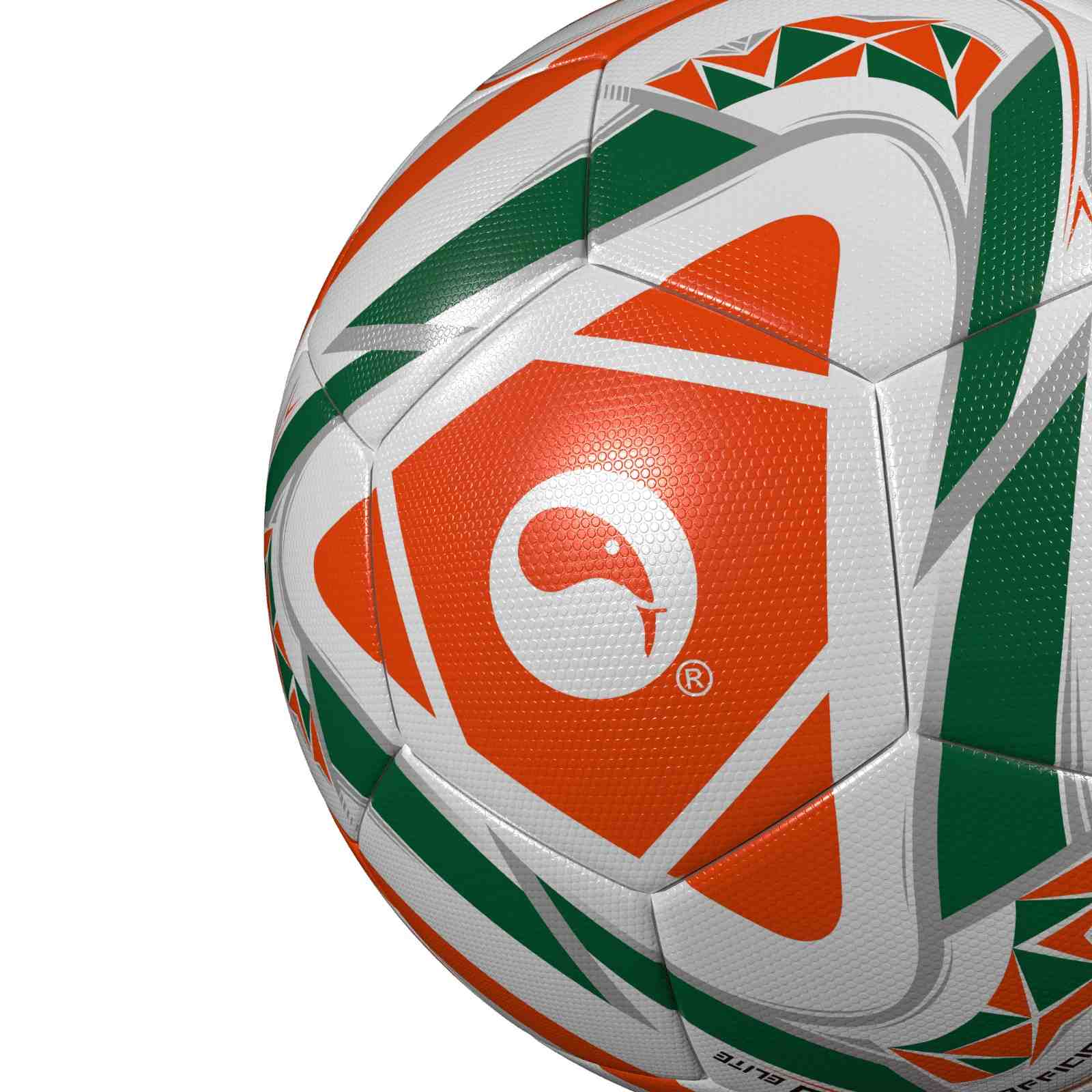 Sindio Lofa 2.0 Soccer Ball Size 5 – FIFA Quality Pro Standards – Seamless Anti-Slip Match Ball for Professional Play (GRN)
