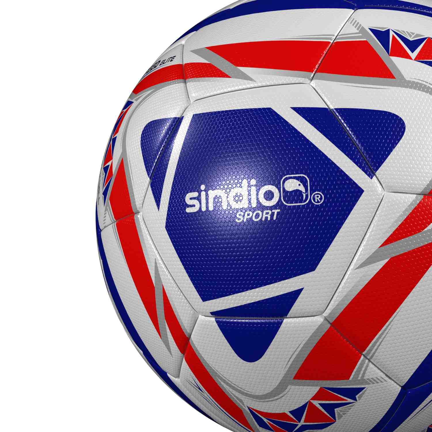 Sindio Lofa 2.0 Soccer Ball Size 5 – FIFA Quality Pro Standards – Seamless Anti-Slip Match Ball for Professional Play (BLU)