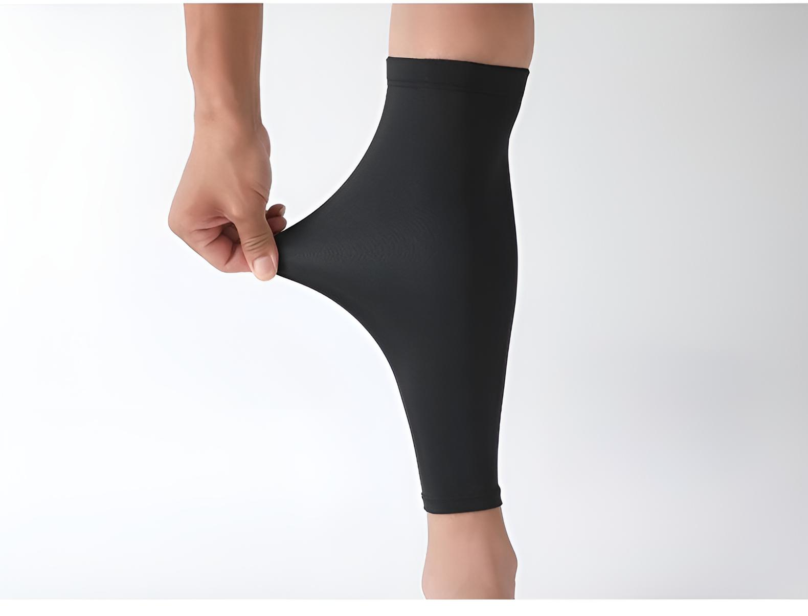 Sindio Footless Calf Compression Socks (Pair) – High-Elasticity Athletic Leg Socks for Kids, Teens & Adults - Image 3