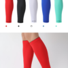 Sindio Footless Calf Compression Socks (Pair) – High-Elasticity Athletic Leg Socks for Kids, Teens & Adults - Thumbnail Image 2